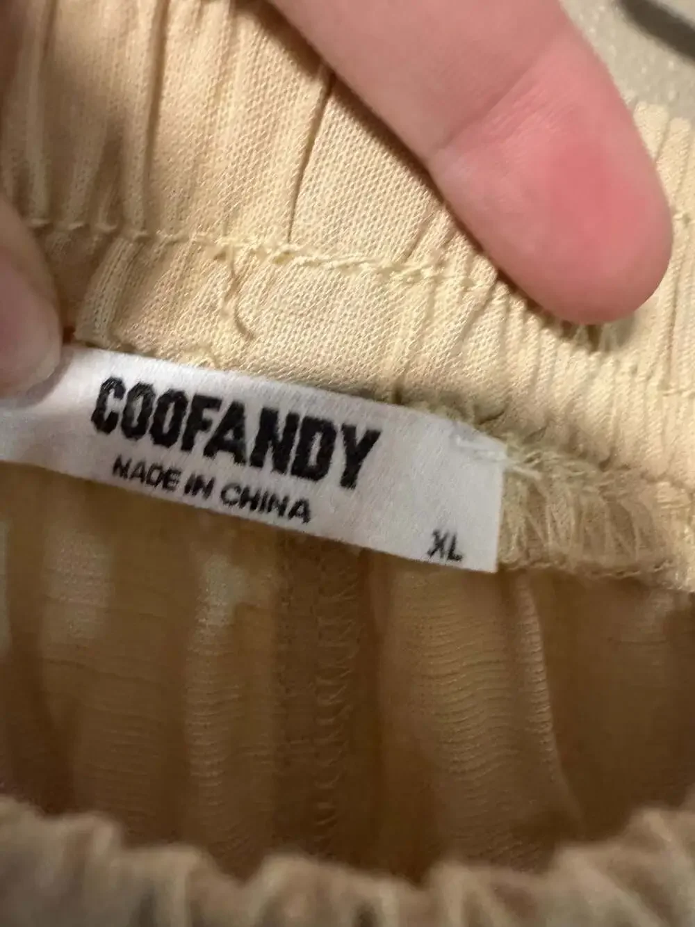 COOFANDY Mens Casual Cotton Linen Beach Pants XL